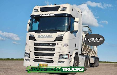 Scania R500 6x2 2950mm Gylle Hydr. Trækker