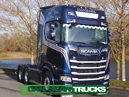 Scania 520S 6x2 2950mm plysset Trækker