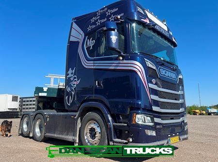 Scania 520S 6x2 2950mm plysset Trækker