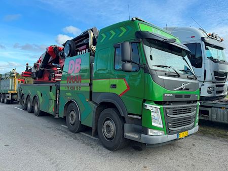 Volvo FH540 10x4 285 tons kran inkl. jiip Kran