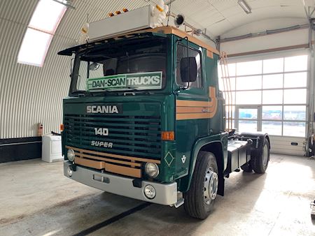 Scania Veteran Vabis 140 custom Trækker